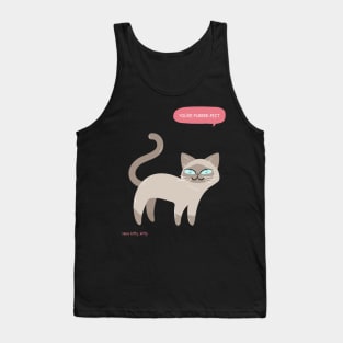 Here kitty, kitty You're purrrr-fect Tank Top